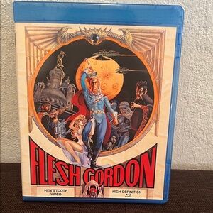 # 0527 + NOT RECOMMENDED TO CHILDREN. Flesh Gordon Blu-ray Disc